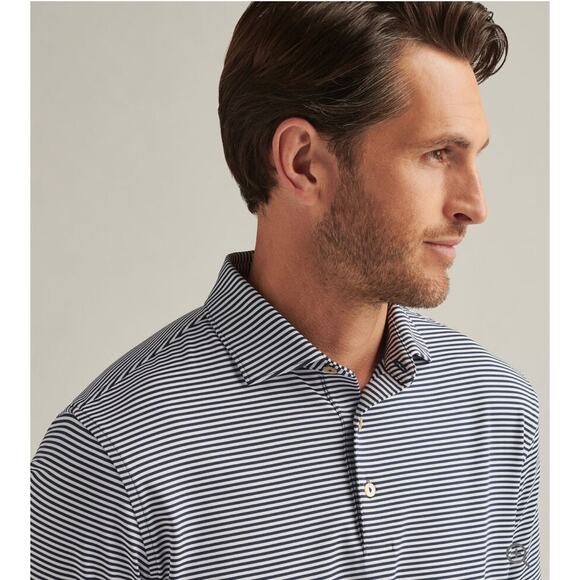 Peter Millar Summer Comfort Hales Performance Jersey Crown Sport Polo Size XL - Picture 3 of 10